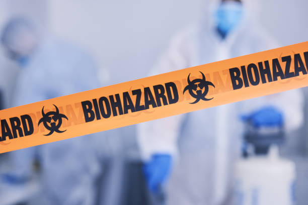 Professional Infectious Disease Decontamination technician working in Lansdowne, PA